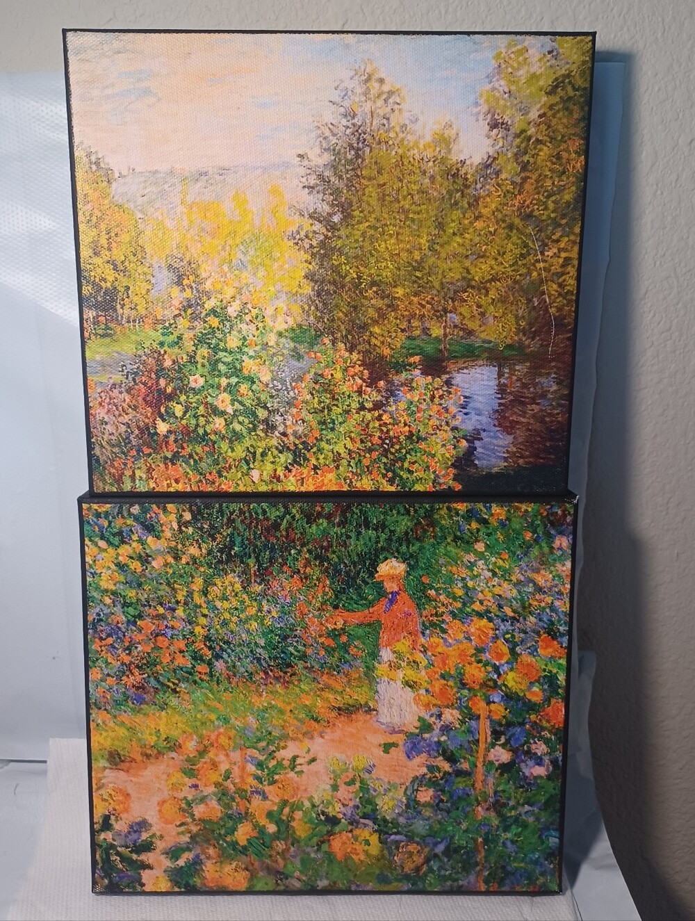 Colorful Impressionist Claude Monet Giclee Canvas Prints - Gardens
